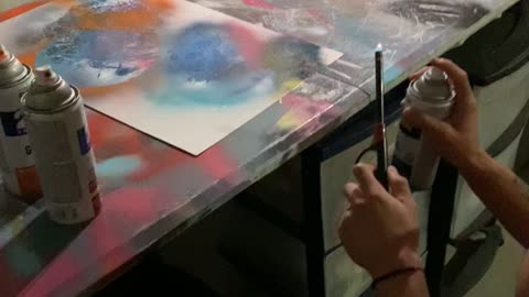 Spray Paint Art in Leander