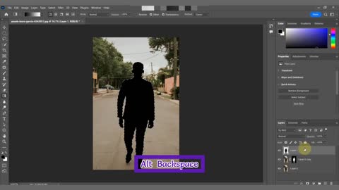 Easy way to blur background image in photoshop