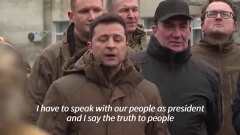 Ukraine President demands evidence prove the “Russian plan to invade his country” conspiracy theory