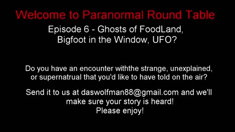 EP06 - Ghosts of FoodLand, Bigfoot in the Window, UFO?