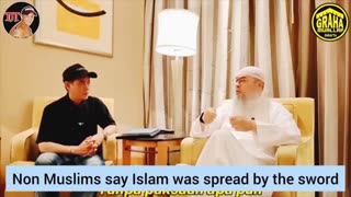Was Islam spread by the Sword? sheikh honestly answers