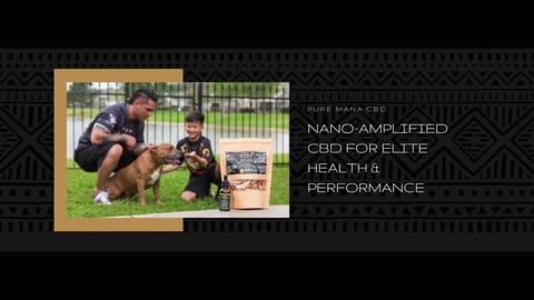 Pure Mana CBD - certified THC free, nano-amplified CBD for athletes and service members