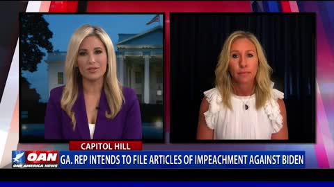 Ga. Rep. Taylor Greene intends to file articles of impeachment against Biden