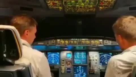 fire in the cockpit simulation