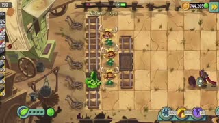 Plants vs Zombies 2 Wild West - Day 1