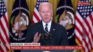 Biden on revised spending plan: "It will not add to the deficit at all. It will actually reduce the deficit."