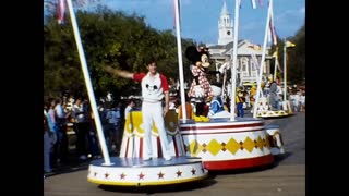 Explore Adventure Land and Watch a Parade at the Magic Kingdom, Walt Disney World - 1981. [No Sound]