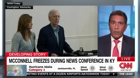 Hear what struck Gupta about McConnell appearing to freeze at news conference