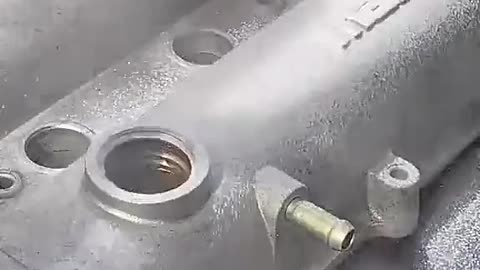 The owner modifies the color of the valve chamber cover