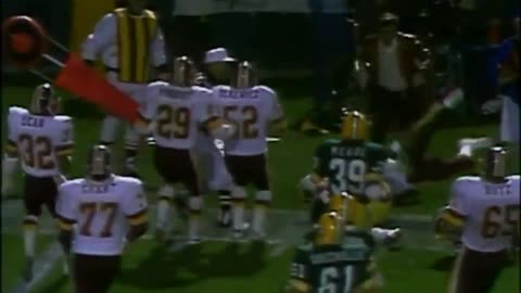 1983-10-17 Washington Redskins vs Green Bay Packers