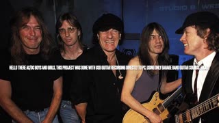 Shoot to thrill AC/DC backing track for vocals / cover