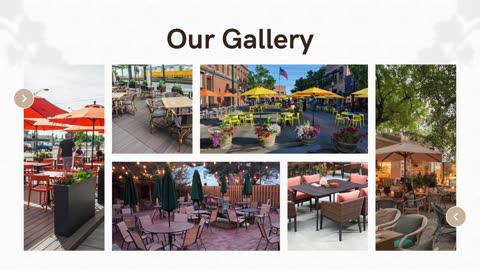 Outdoor Restaurant for Furniture | AMKO Group