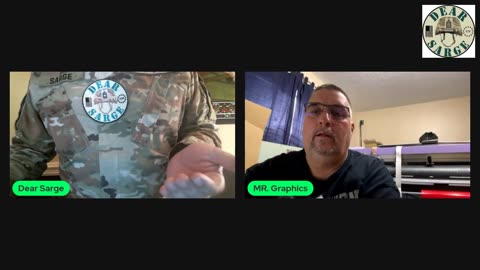 Smokin' & Jokin' with Sarge #2: Joined by Lt. Dan & Mr. Graphics