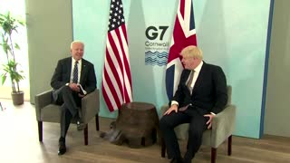 Biden and Johnson meet ahead of G7 summit