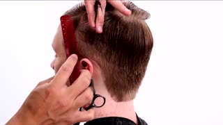 How to cut and style a Trendy Men's Haircut.