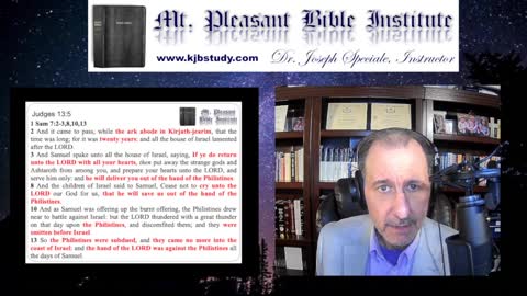 Mt. Pleasant Bible Institute (04/18/22)- Judges 13:4-5