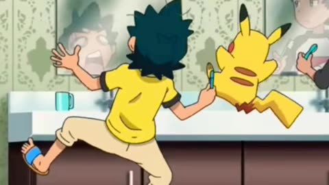 Ash_pikachu rocks😂 Goh shock 😲--#viral #shorts #short #pokemon #ash #pika #pikachu