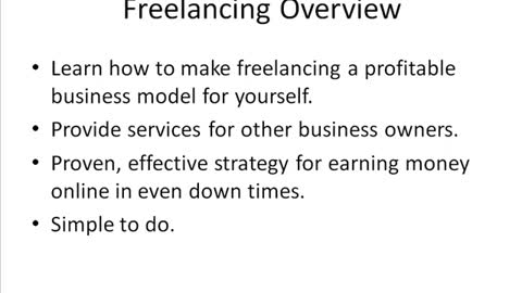 Freelance Mastery 1