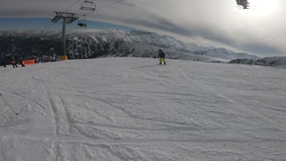 Snowboarding in Bansko