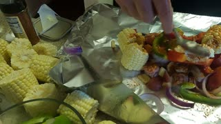 How to Make Cajun Shrimp Packs