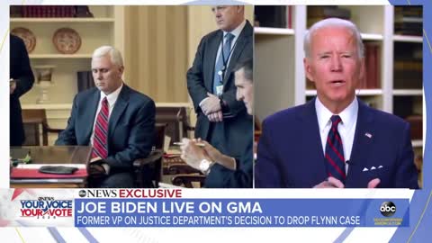 Joe Biden Dodging Questions About His Role In Framing Gen. Flynn | The Washington Pundit