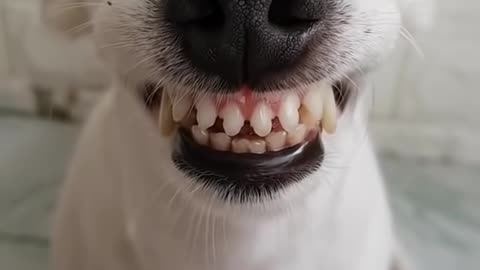 Adorable Smiling Dog