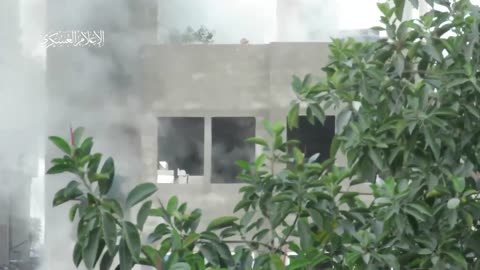 Hamas releases footage of an attack on a house