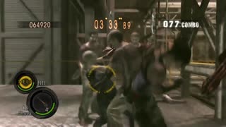 Resident Evil 5 PS3 Mercenaries Duo Rifle only Sheva BSAA Jill Battlesuit Missile Area 174850