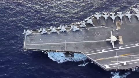 USS Gerald R. Ford Carrier Strike Group Transit