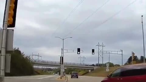 Driver tried to make a U-Turn