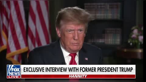 President Donald Trump on the fall of Afghanistan, Full Hannity Interview.