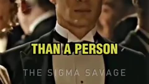 Sigma Rule Thomas Shelby Dangerous Character