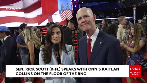 'We Can Win In November': Rick Scott Praises Trump-Vance Ticket At Republican National Convention