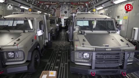 U.S. delivers armoured jeeps to Israeli army