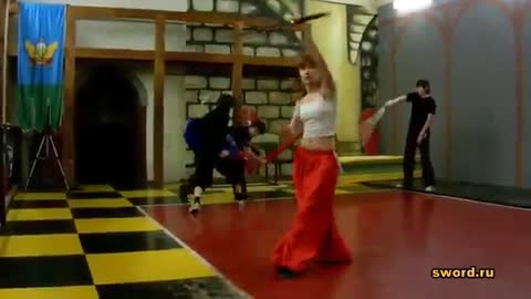 Saber dance, Russian beauty