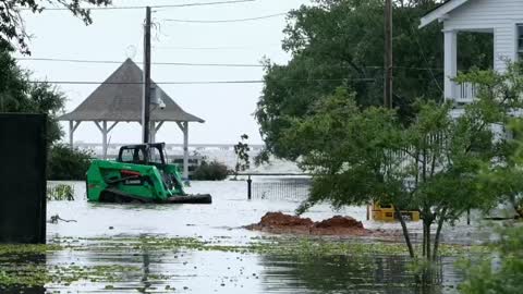 Barry toca tierra en EEUU como primer huracán de la temporada atlántica