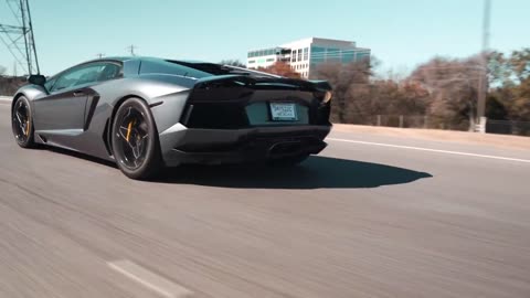 Lamborghini Aventador x sony A7 supercar