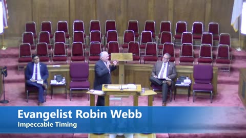 Evangelist Robin Webb // Impeccable Timing