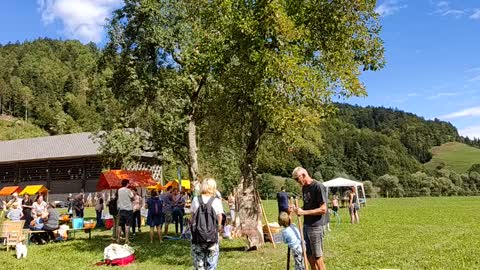 Local Market/Fair in rural Slovenia