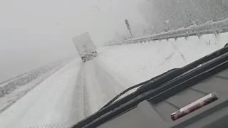 PA I80 snow storm