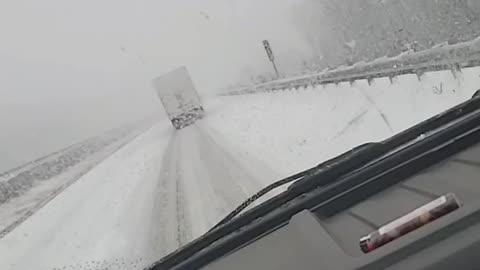 PA I80 snow storm