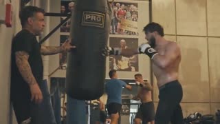 Arman Tsarukyan releases training footage for his upcoming fight against Charles Oliveira at #UFC300