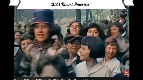 1920 Racist America versus 2024 Racist America. God Bless America.