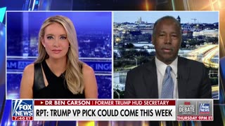 Ben Carson and Kayleigh McEnany speak about President Trump's VP pick.