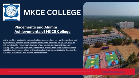 Placements and Alumni Achievements of MKCE College