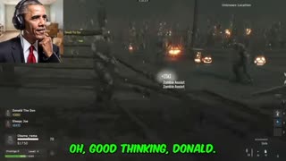 Presidents play call of duty , zombies mod #2