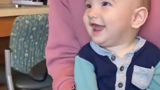 Baby Hears for the 1st Time!