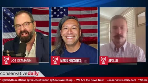 Conservative Daily Shorts: TQ-Honest Conversation-PRIDE at White House w Mario Presents