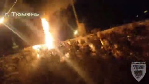 Saboteurs Near the Russian City of Tyumen Set Fire to a Substation