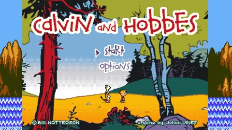 Calvin and Hobbes the Video Game #calvinandhobbes